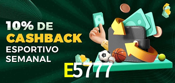 10% de bônus de cashback na E5777